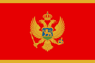 Черногория - флаг