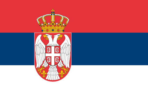 Сербия - флаг
